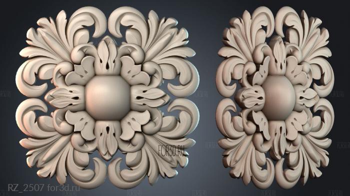 RZ_2507 3d stl модель для ЧПУ
