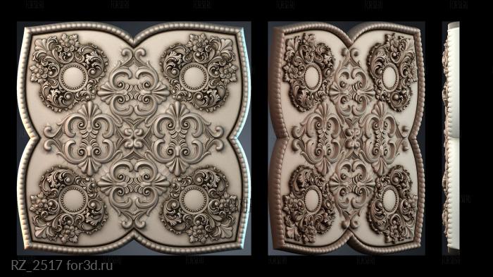 RZ_2517 3d stl модель для ЧПУ
