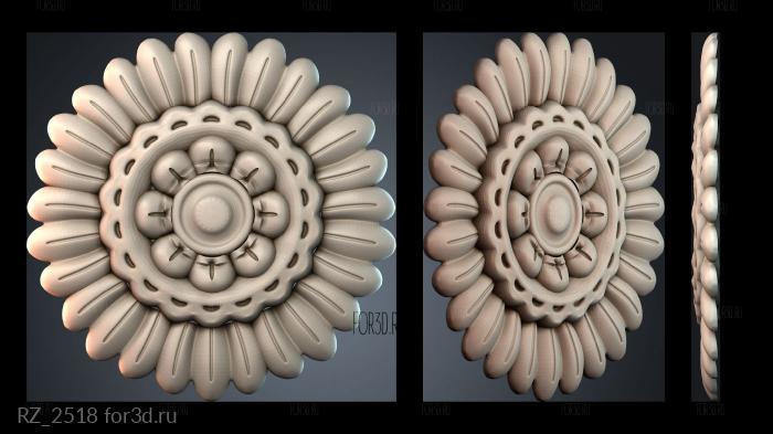 RZ_2518 3d stl for CNC