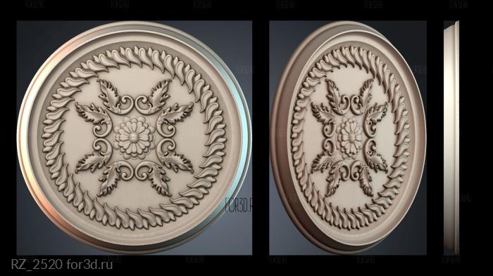 RZ_2520 3d stl for CNC