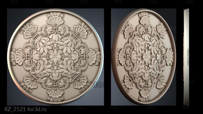 RZ_2521 3d stl for CNC