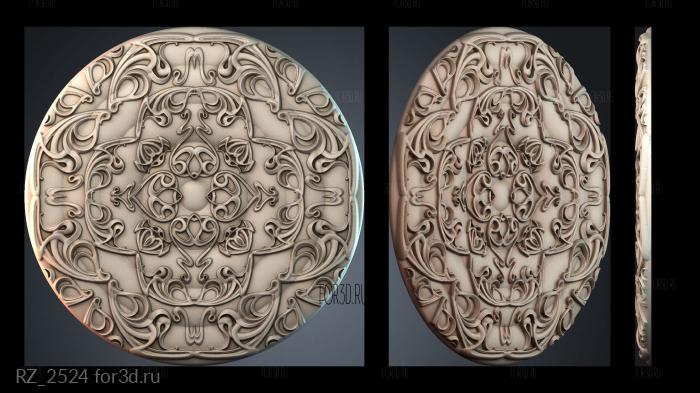 RZ_2524 3d stl for CNC