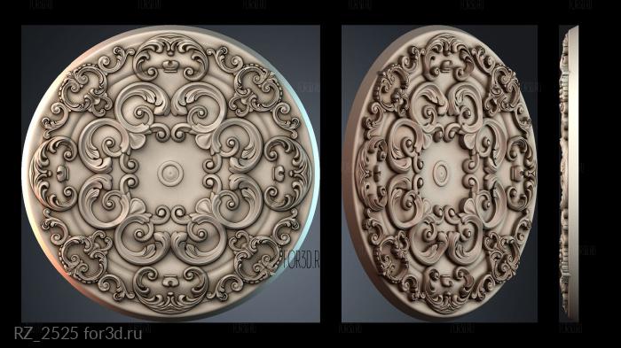 RZ_2525 3d stl модель для ЧПУ