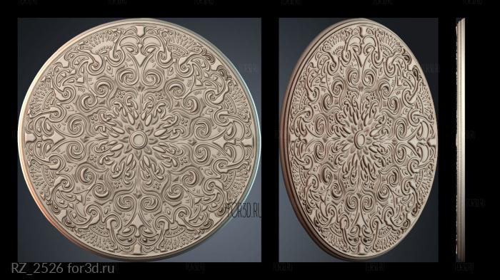 RZ_2526 3d stl for CNC