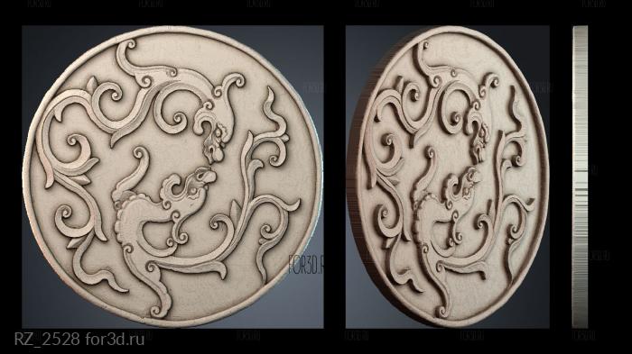 RZ_2528 3d stl модель для ЧПУ