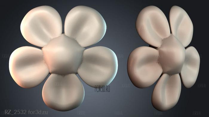 RZ_2532 3d stl for CNC