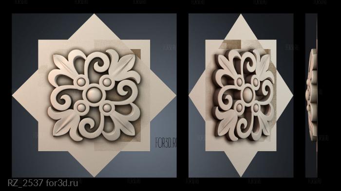 RZ_2537 3d stl модель для ЧПУ