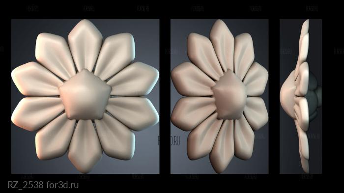 RZ_2538 3d stl модель для ЧПУ