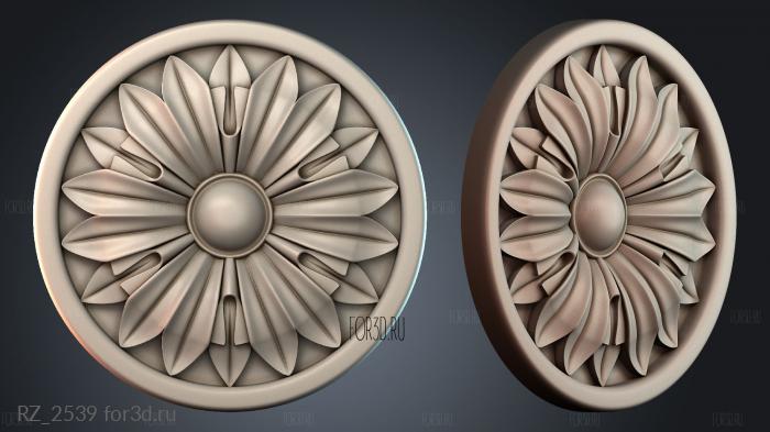 RZ_2539 3d stl for CNC