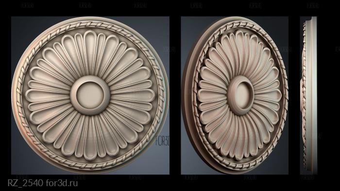RZ_2540 3d stl модель для ЧПУ
