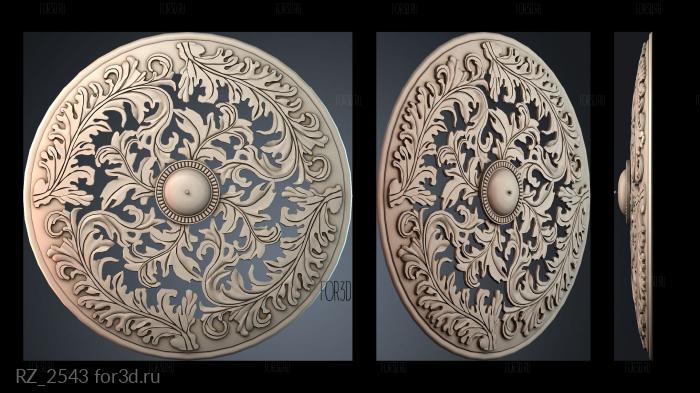 RZ_2543 3d stl модель для ЧПУ