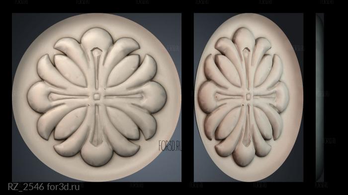 RZ_2546 3d stl модель для ЧПУ
