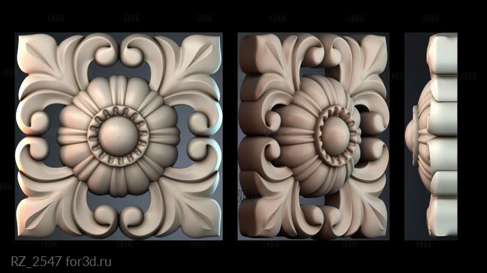RZ_2547 3d stl for CNC