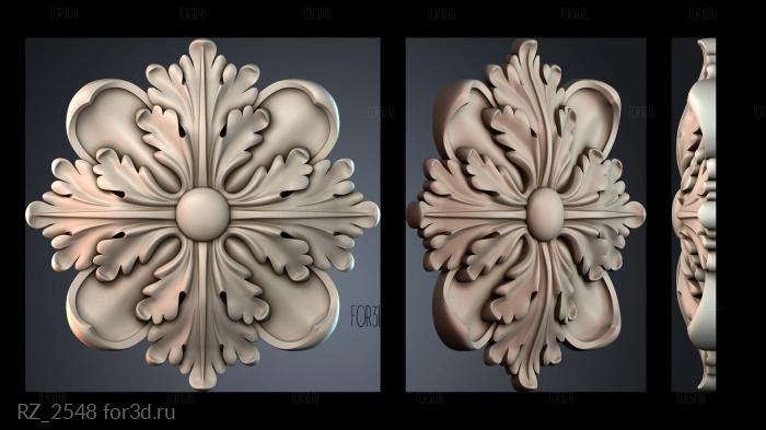 RZ_2548 3d stl модель для ЧПУ