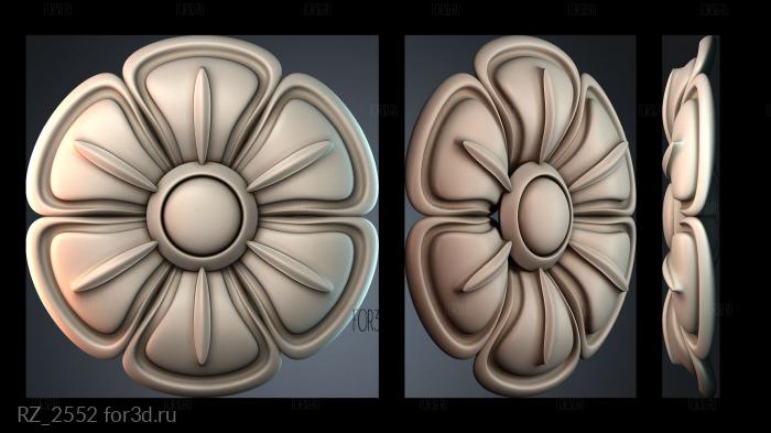 RZ_2552 3d stl for CNC
