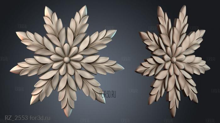 RZ_2553 3d stl for CNC