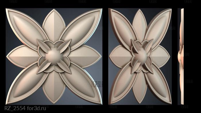 RZ_2554 3d stl for CNC