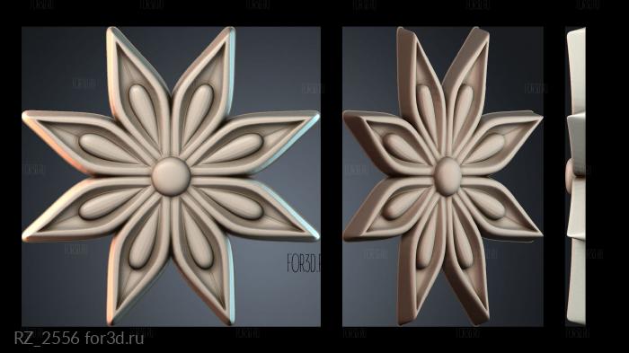 RZ_2556 3d stl модель для ЧПУ