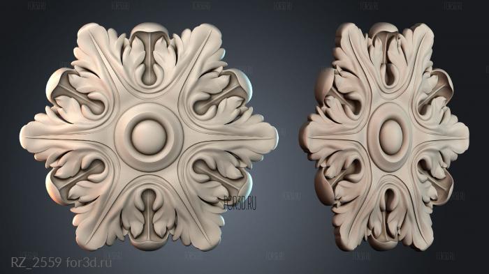 RZ_2559 3d stl for CNC