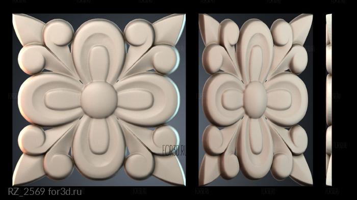 RZ_2569 3d stl for CNC