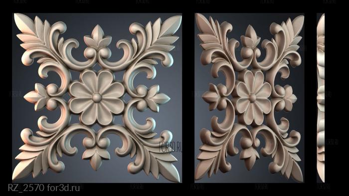 RZ_2570 3d stl модель для ЧПУ
