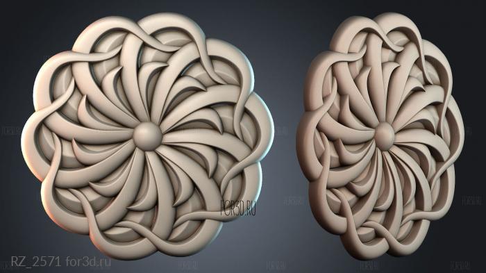 RZ_2571 3d stl модель для ЧПУ