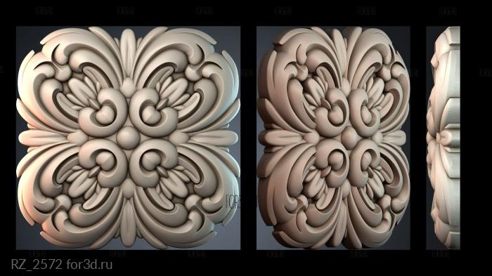 RZ_2572 3d stl for CNC