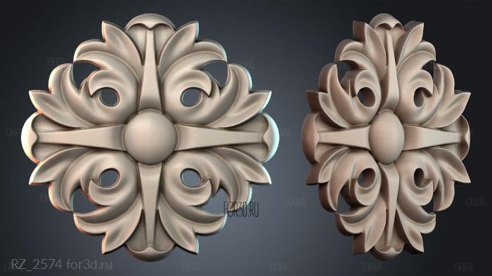 RZ_2574 3d stl модель для ЧПУ