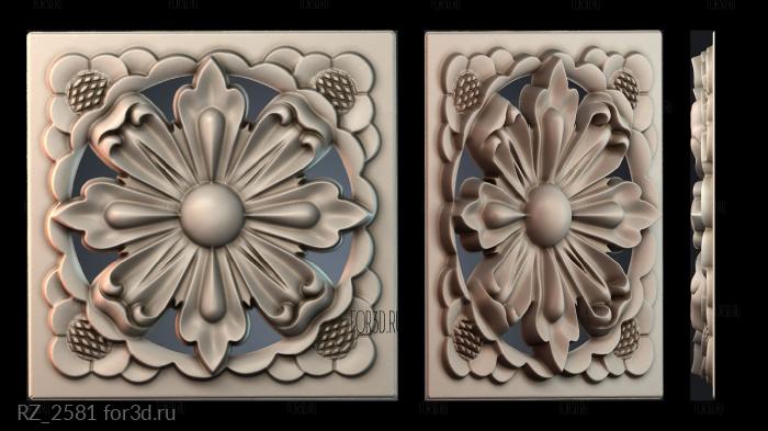 RZ_2581 3d stl модель для ЧПУ