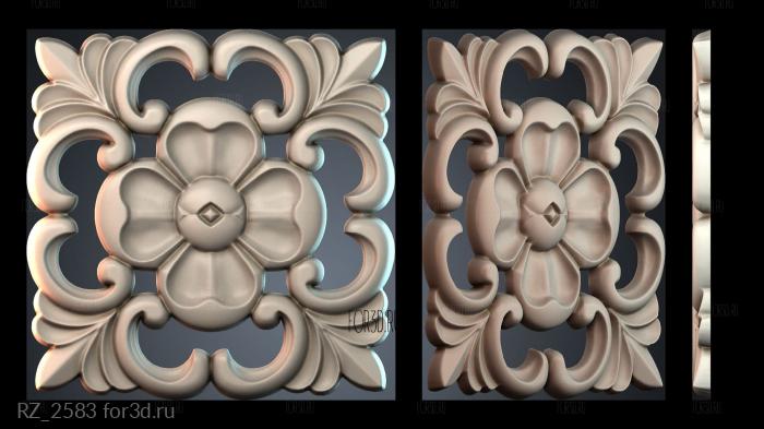 RZ_2583 3d stl модель для ЧПУ