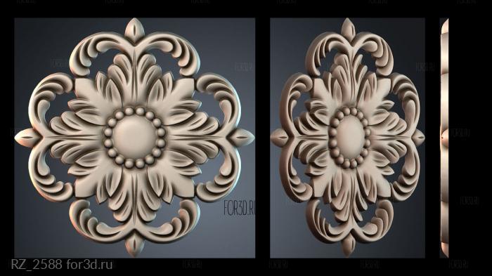 RZ_2588 3d stl модель для ЧПУ