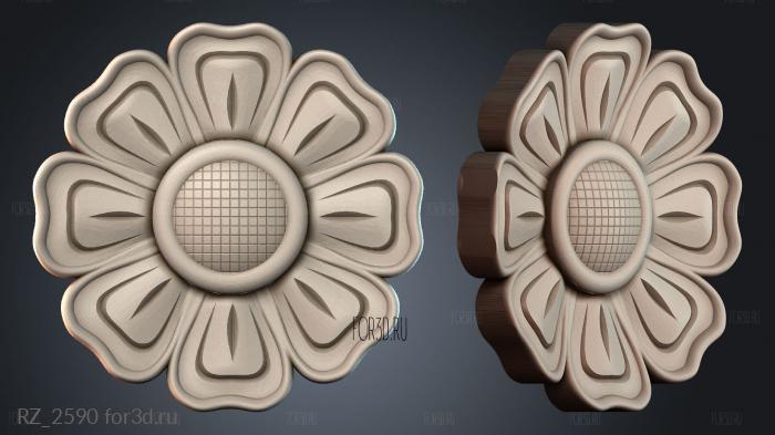 RZ_2590 3d stl модель для ЧПУ