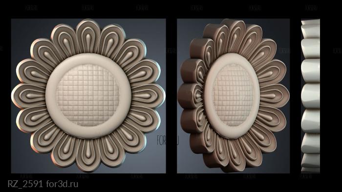 RZ_2591 3d stl модель для ЧПУ