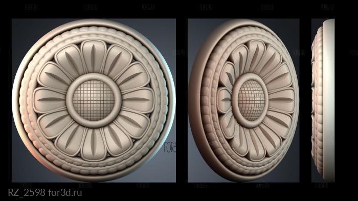RZ_2598 3d stl for CNC