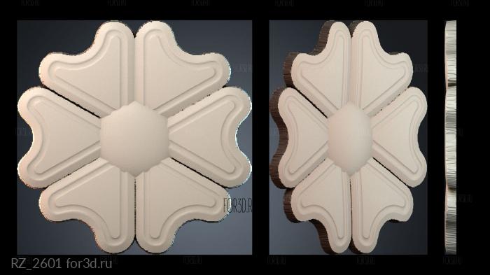 RZ_2601 3d stl модель для ЧПУ