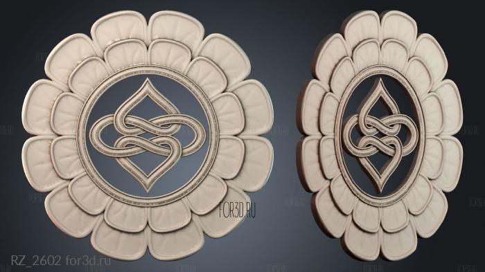 RZ_2602 3d stl for CNC