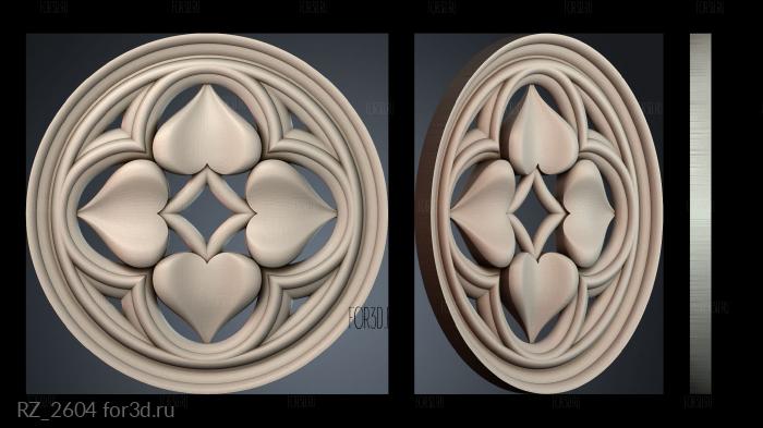 RZ_2604 3d stl модель для ЧПУ