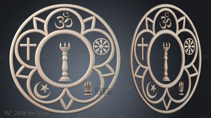 RZ_2606 3d stl модель для ЧПУ