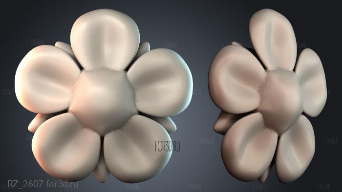 RZ_2607 3d stl for CNC