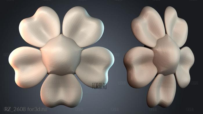 RZ_2608 3d stl модель для ЧПУ