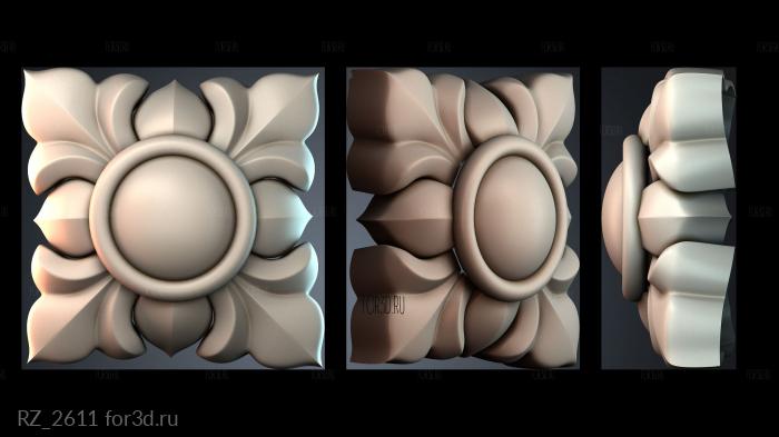 RZ_2611 3d stl модель для ЧПУ