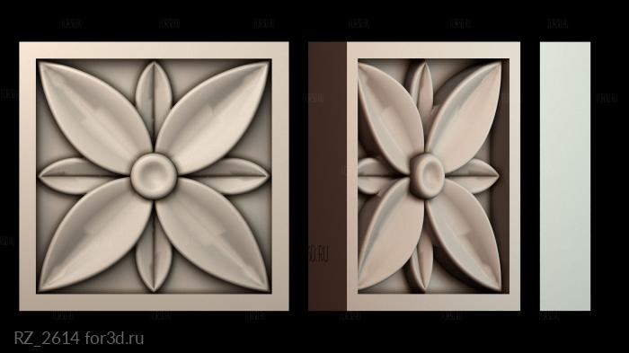 RZ_2614 3d stl модель для ЧПУ