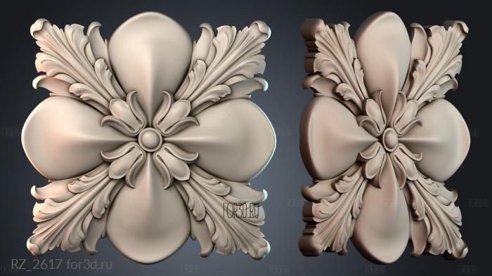 RZ_2617 3d stl модель для ЧПУ