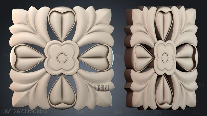 RZ_2623 3d stl модель для ЧПУ