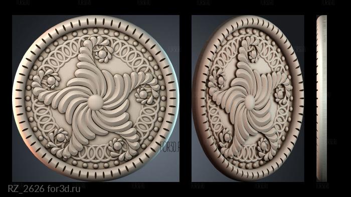 RZ_2626 3d stl for CNC