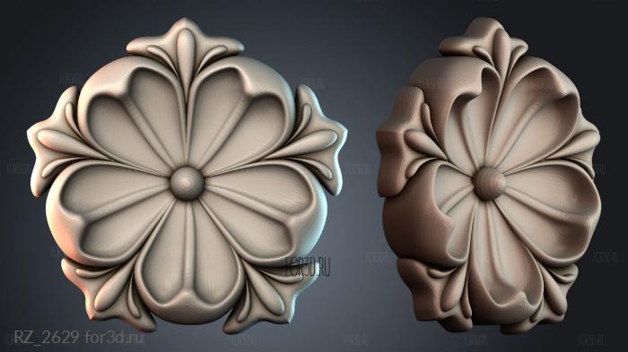 RZ_2629 3d stl модель для ЧПУ