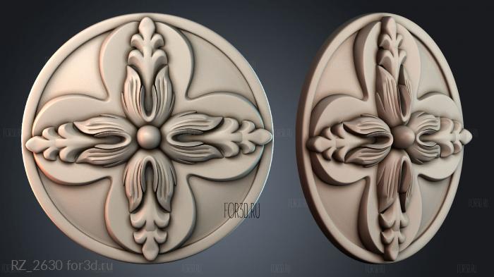 RZ_2630 3d stl модель для ЧПУ