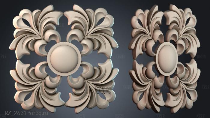RZ_2631 3d stl for CNC
