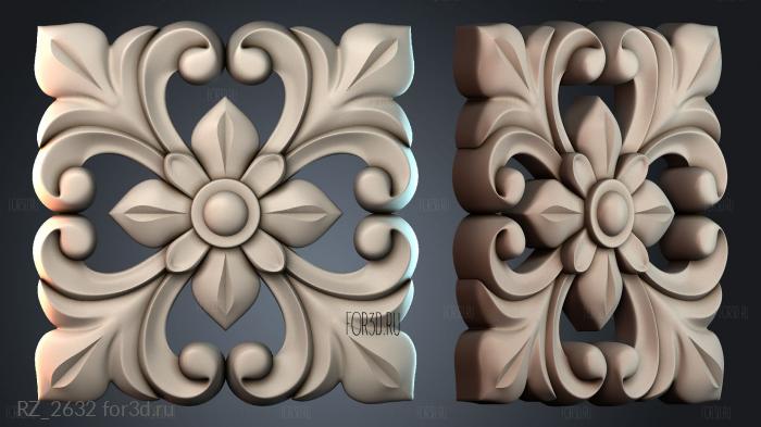 RZ_2632 3d stl модель для ЧПУ