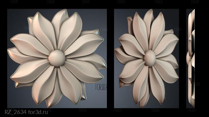 RZ_2634 3d stl модель для ЧПУ